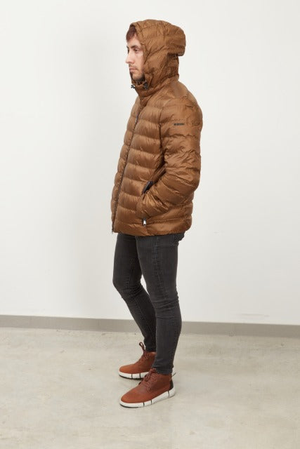 GEOX  M DENNIE HOOD_JKT en color MARRON  (3)