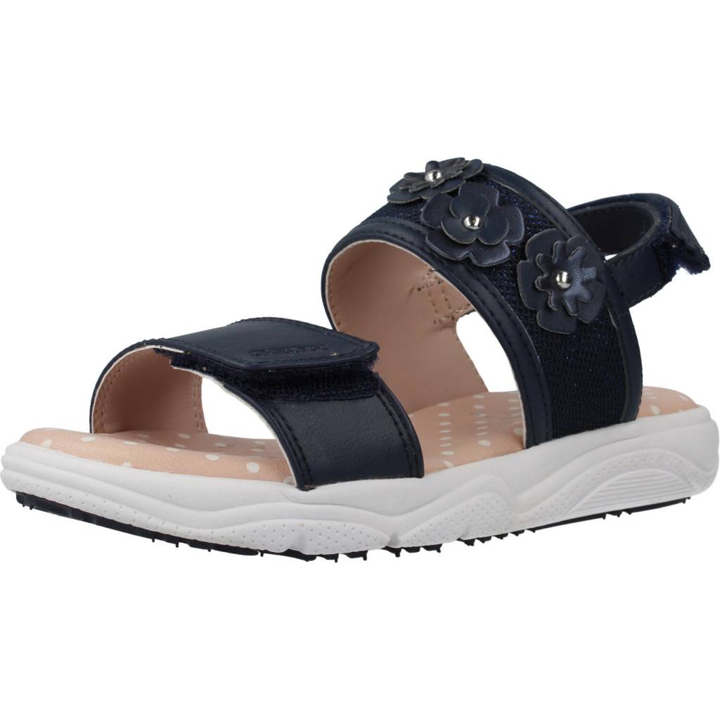 GEOX  J SANDAL DEAPHNE GIR en color AZUL  (1)