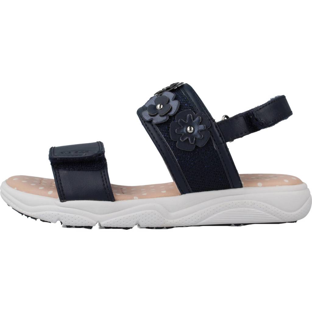 GEOX  J SANDAL DEAPHNE GIR en color AZUL  (2)