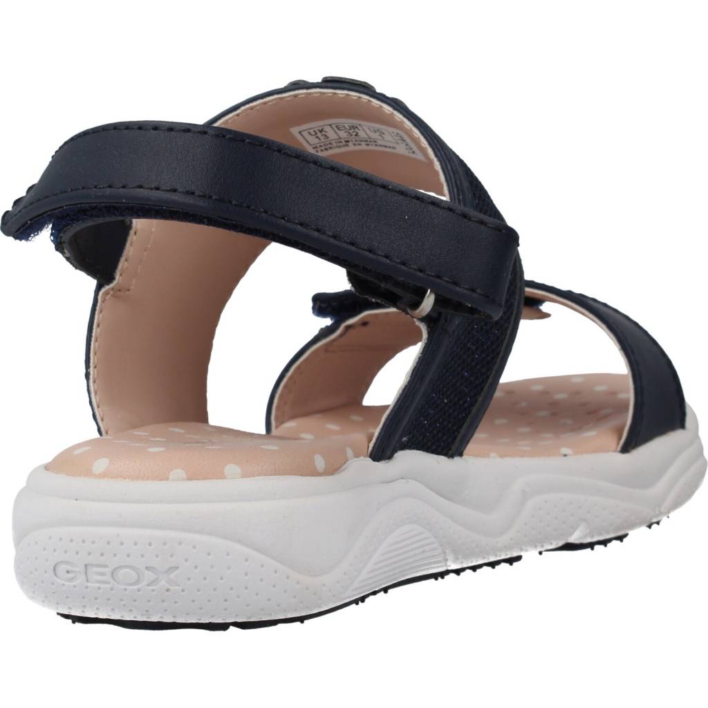 GEOX  J SANDAL DEAPHNE GIR en color AZUL  (3)