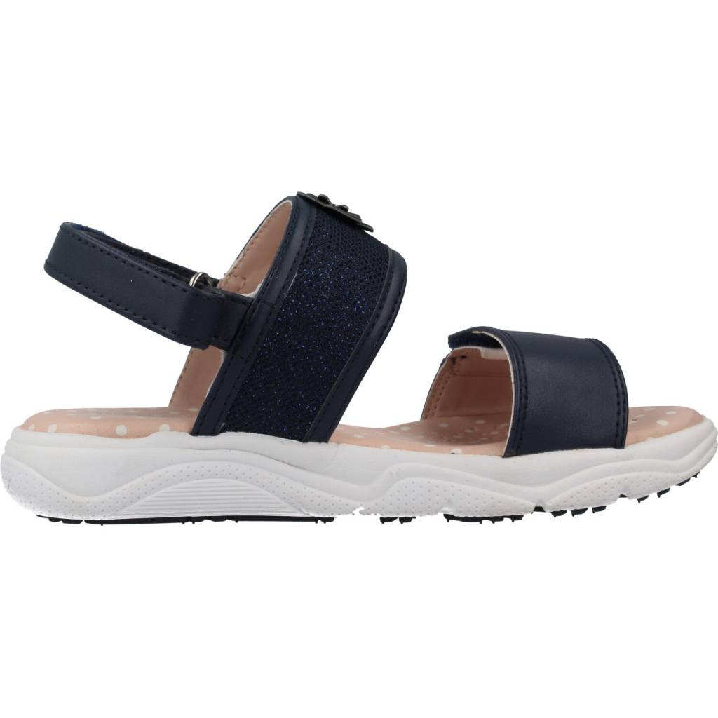 GEOX  J SANDAL DEAPHNE GIR en color AZUL  (4)