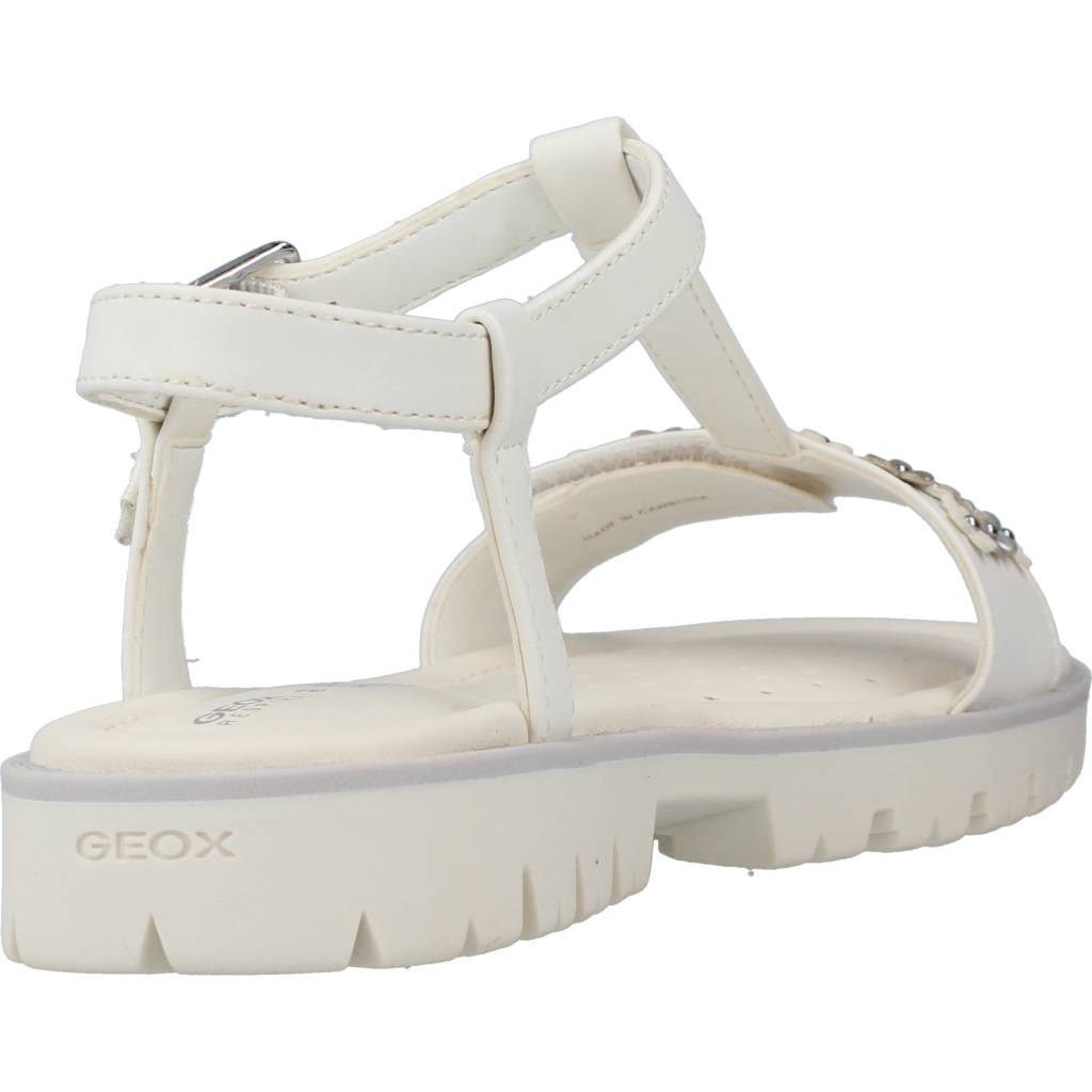 GEOX J SANDAL STARBLUSH G en color BLANCO  (3)