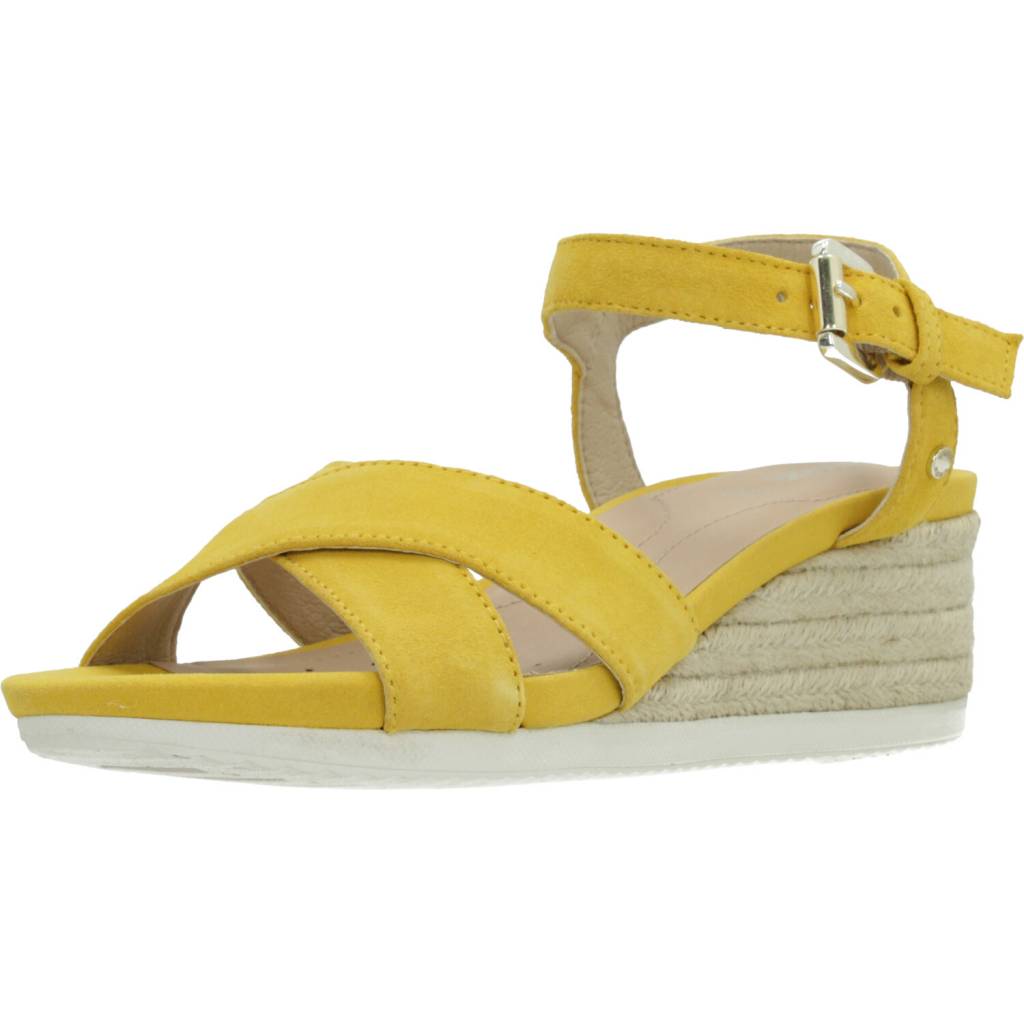 GEOX D ISCHIA CORDA C en color AMARILLO  (1)