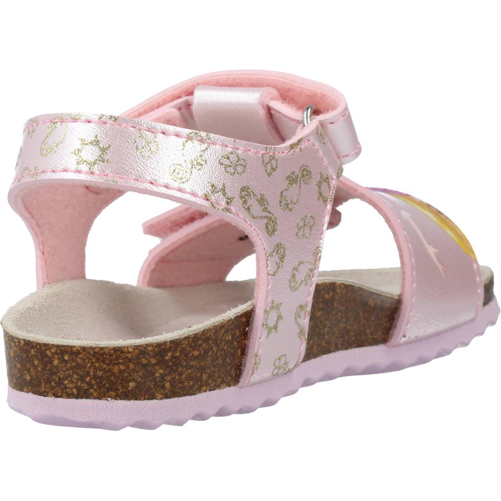 GEOX  B SANDAL CHALKI GIRL en color ROSA  (3)