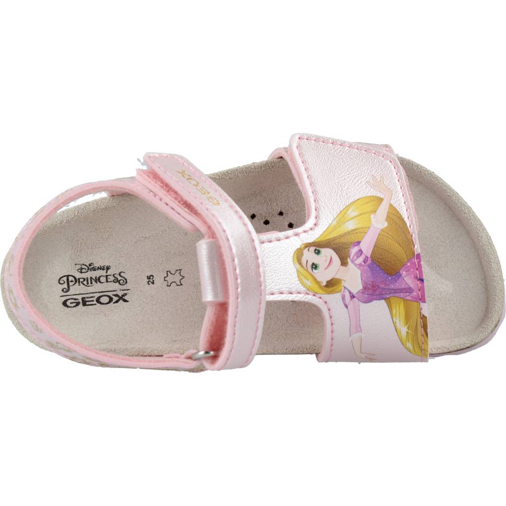 GEOX  B SANDAL CHALKI GIRL en color ROSA  (7)