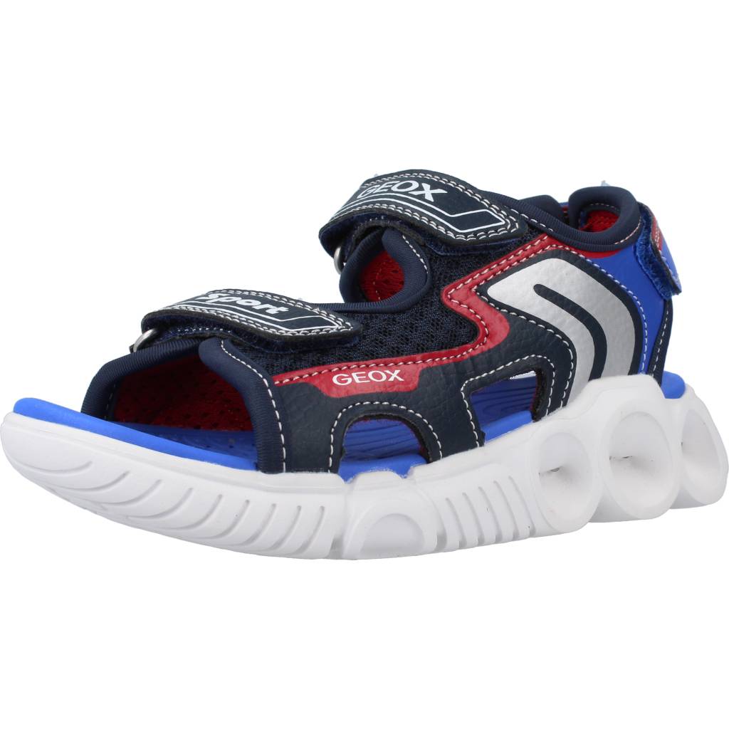 GEOX J SANDAL WROOM BOY en color AZUL  (1)