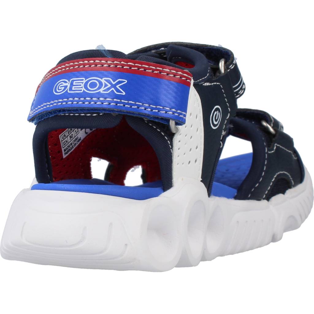 GEOX J SANDAL WROOM BOY en color AZUL  (3)