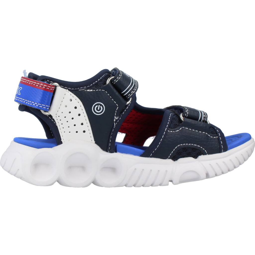 GEOX J SANDAL WROOM BOY en color AZUL  (4)