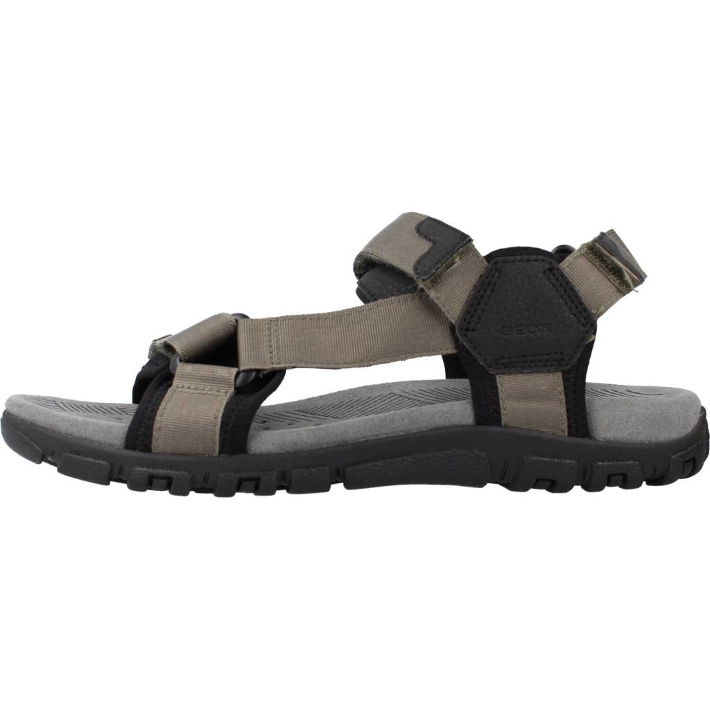 GEOX UOMO SANDAL STRADA A en color GRIS  (2)