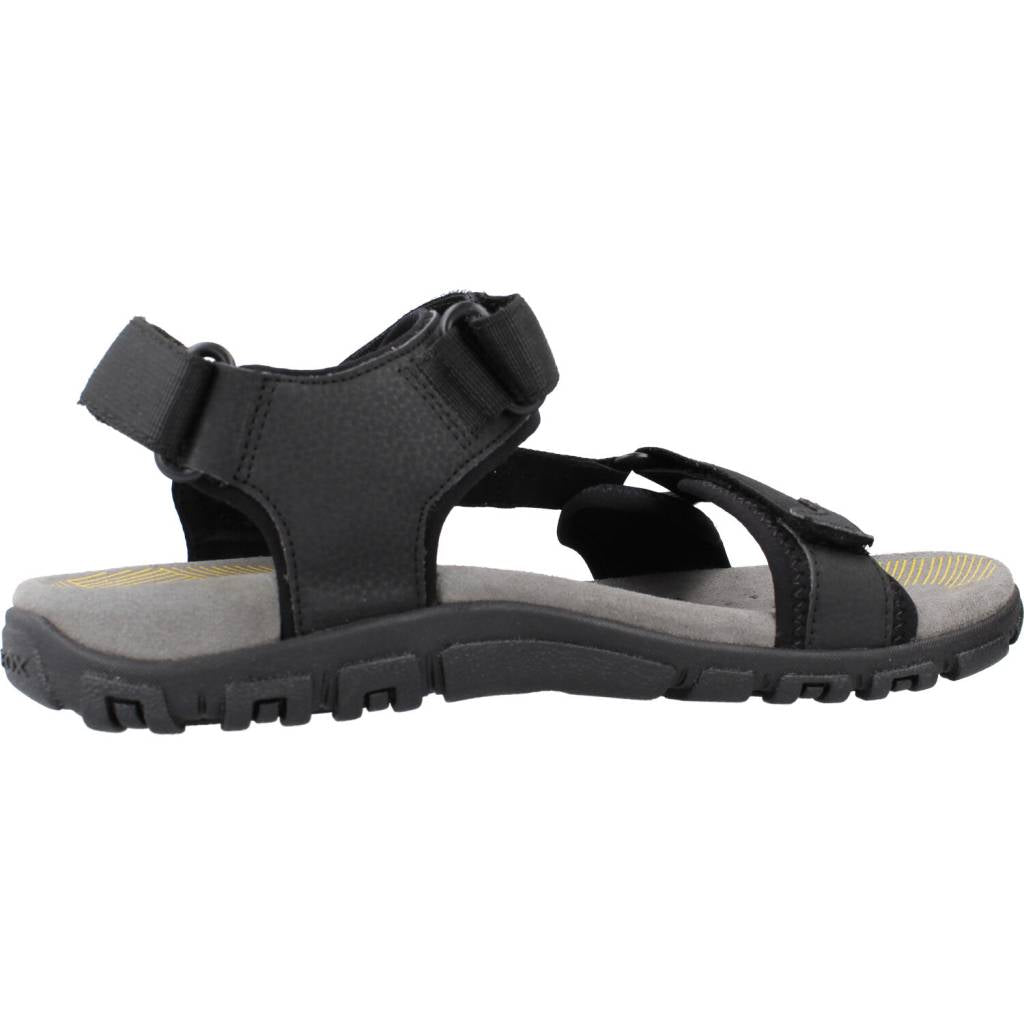 GEOX UOMO SANDAL STRADA A en color NEGRO  (4)