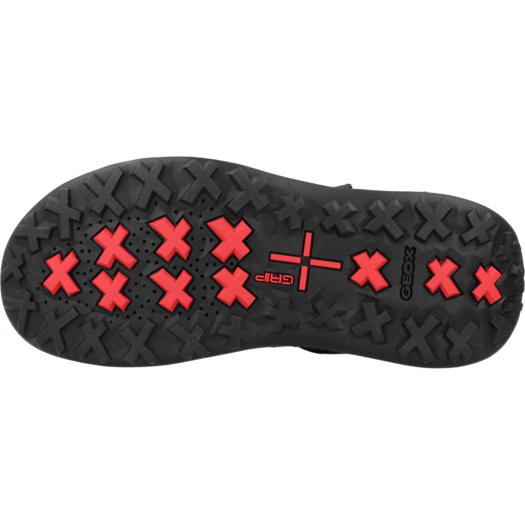 GEOX U TERRENO + GRIP A en color NEGRO  (6)