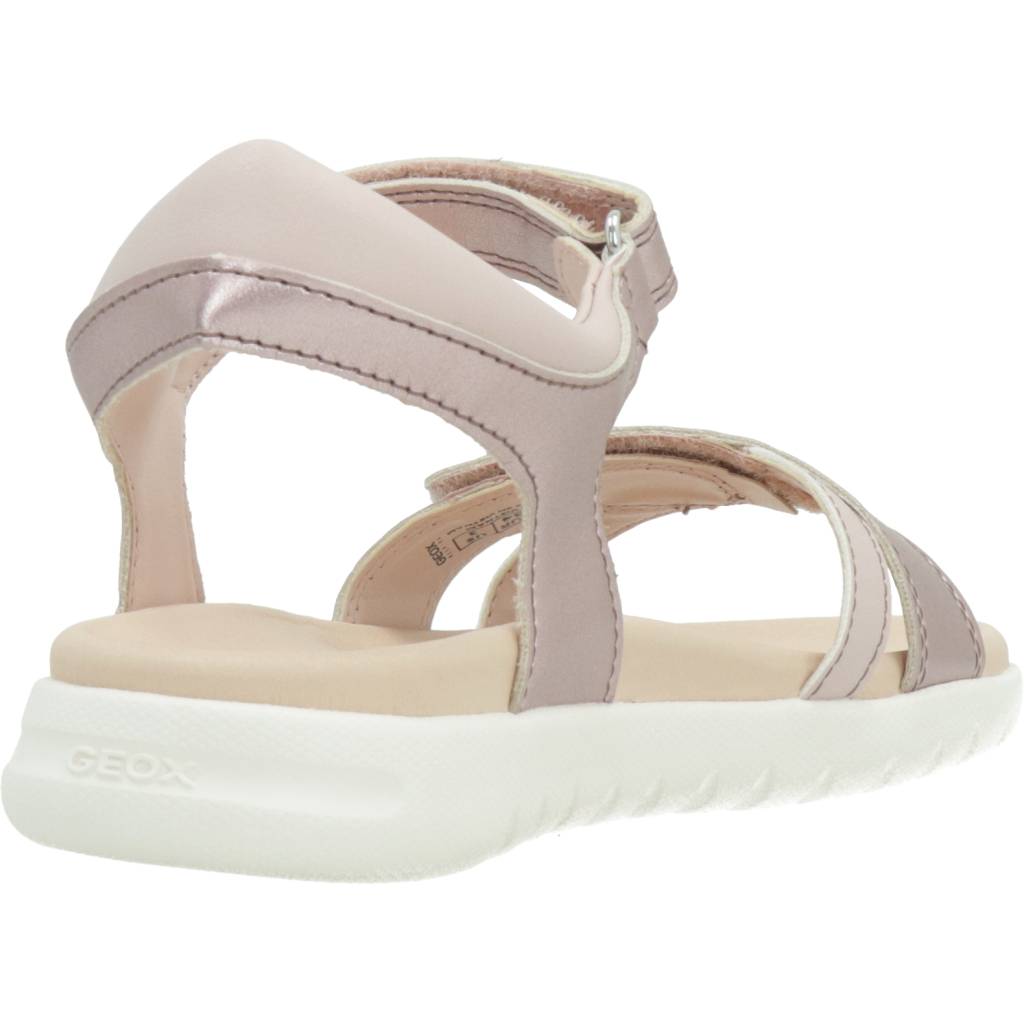 GEOX  SANDAL SOLEIMA GIR en color ROSA  (3)