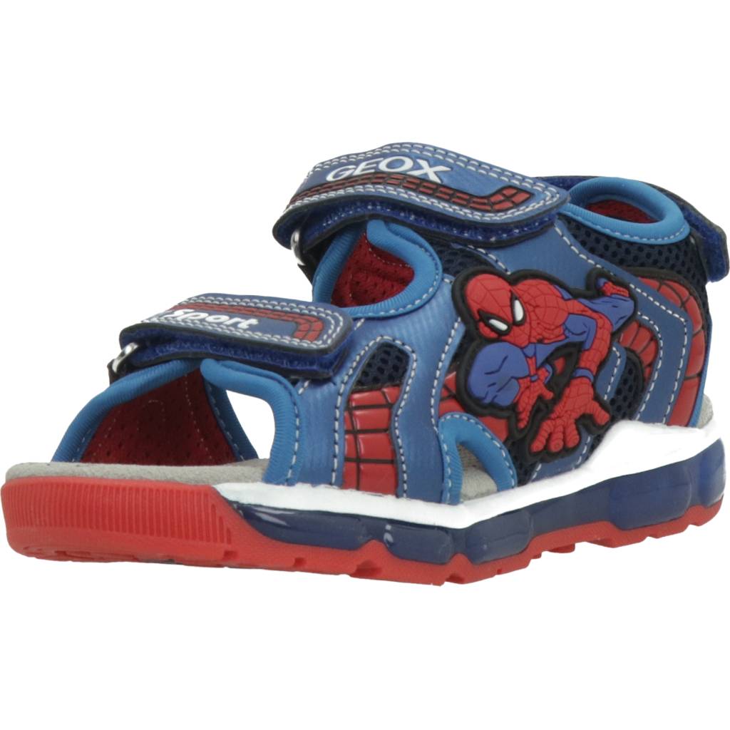 GEOX  J SANDAL ANDROID BOY en color AZUL  (1)