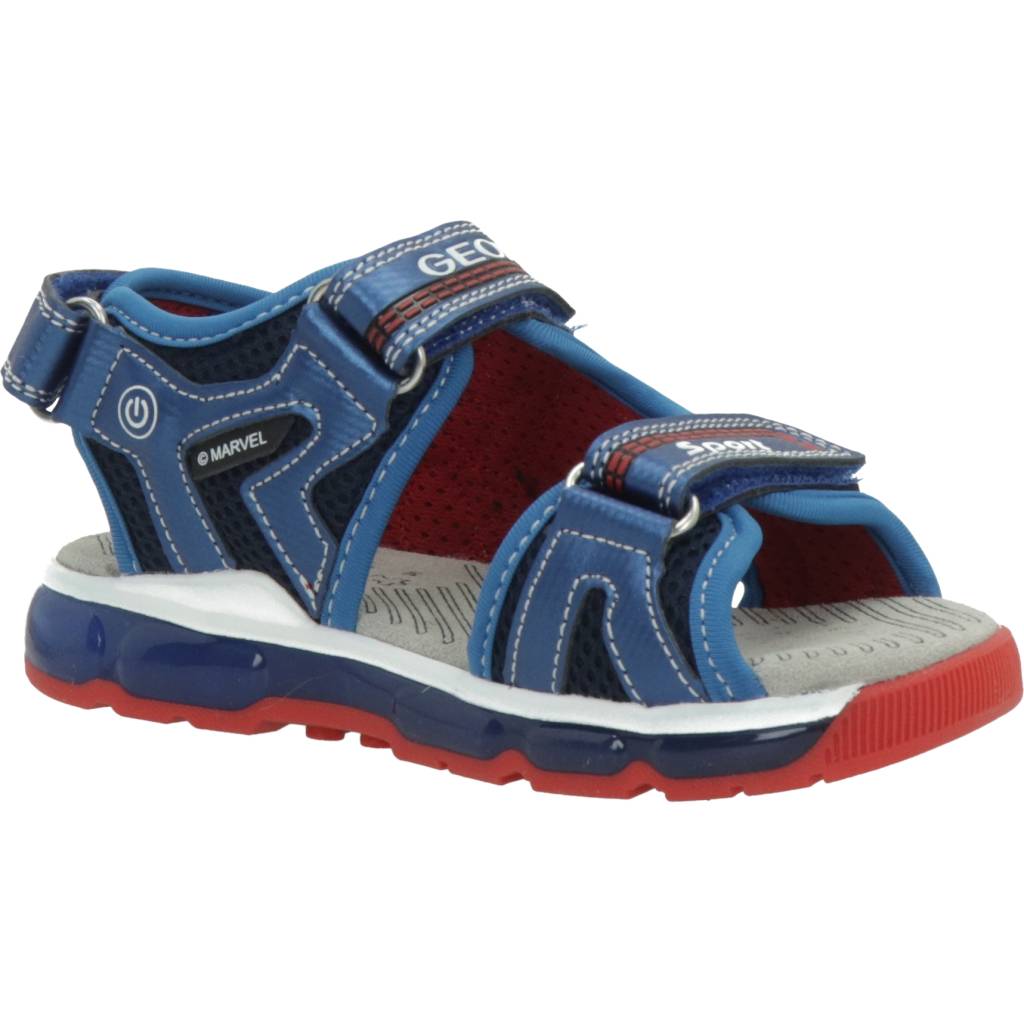 GEOX  J SANDAL ANDROID BOY en color AZUL  (5)