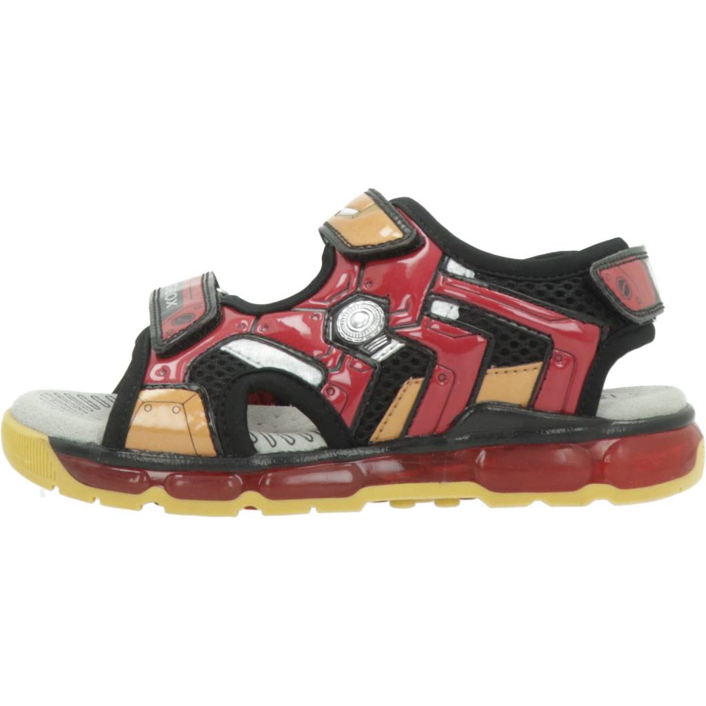 GEOX J SANDAL ANDROID BOY en color ROJO  (2)