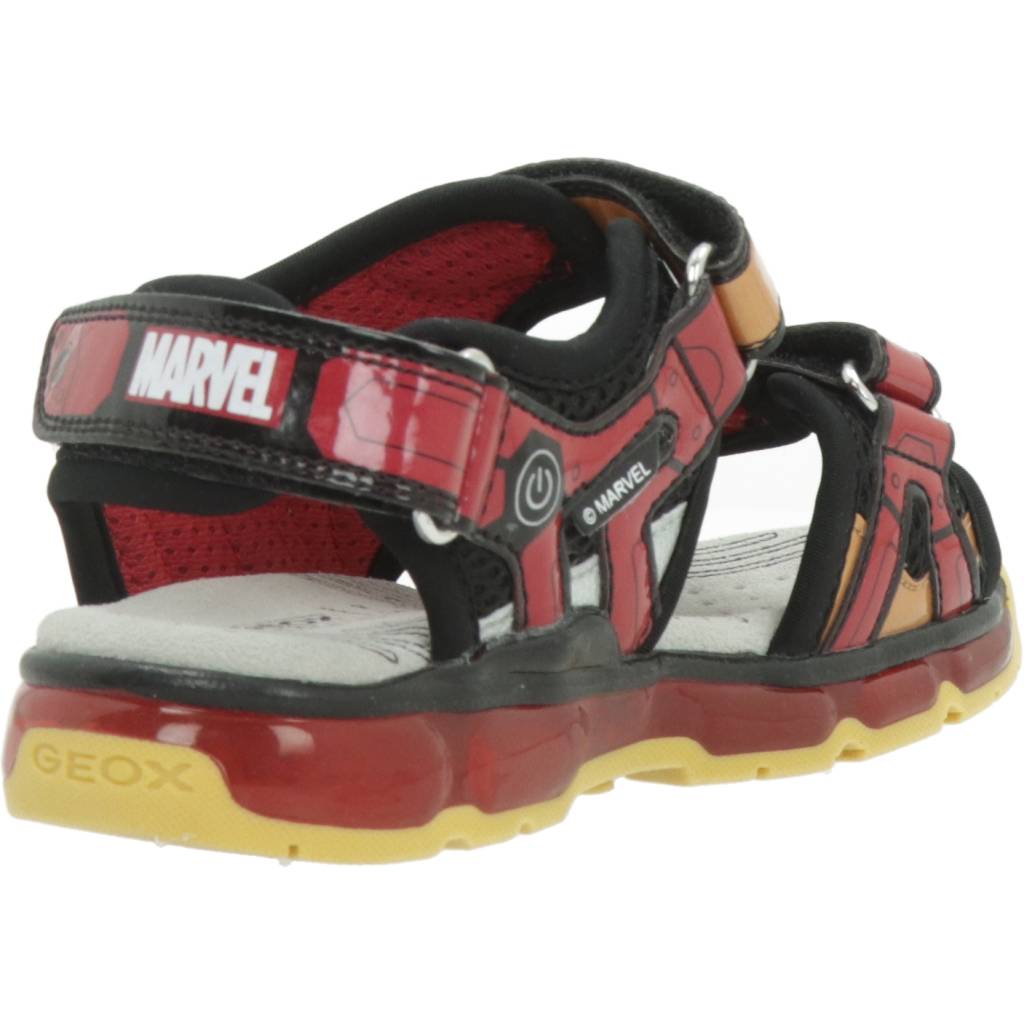 GEOX J SANDAL ANDROID BOY en color ROJO  (3)