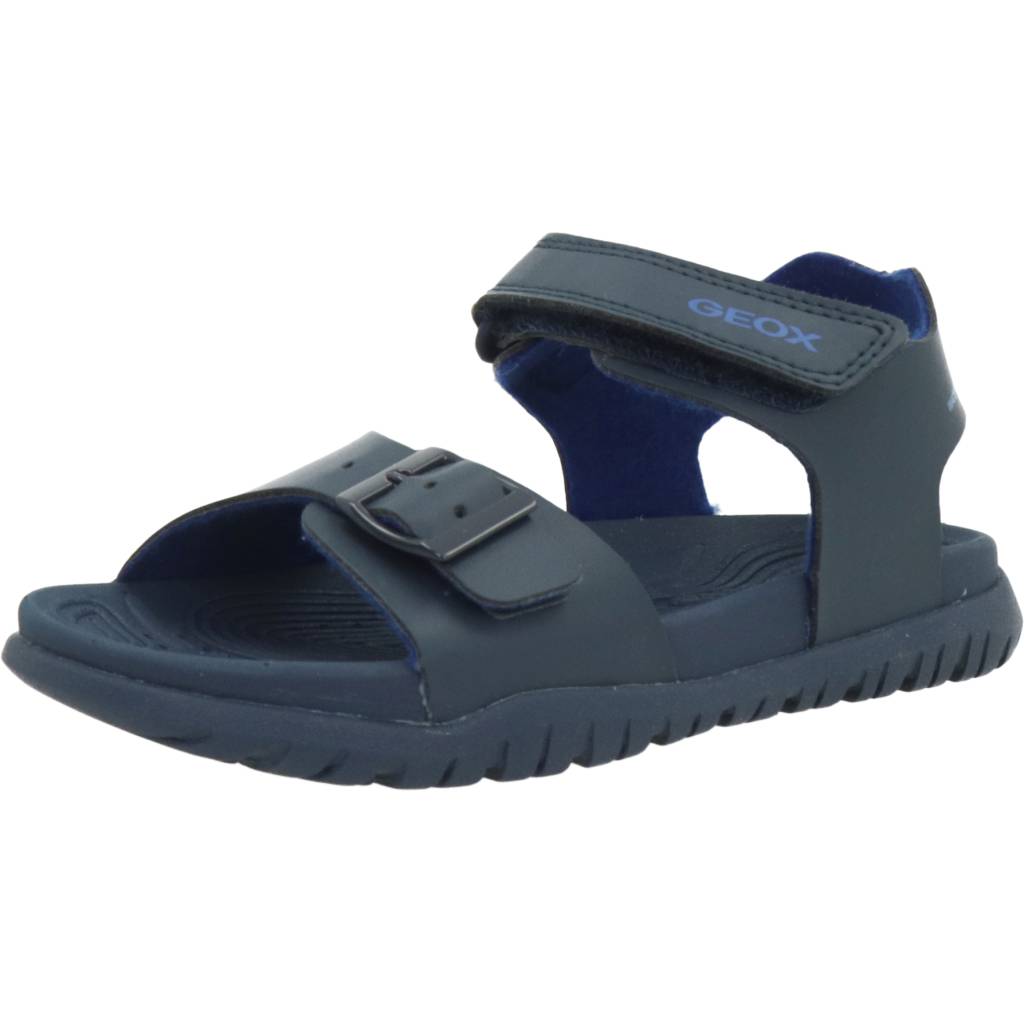 GEOX  J SANDAL FUSBETTO BO en color AZUL  (1)