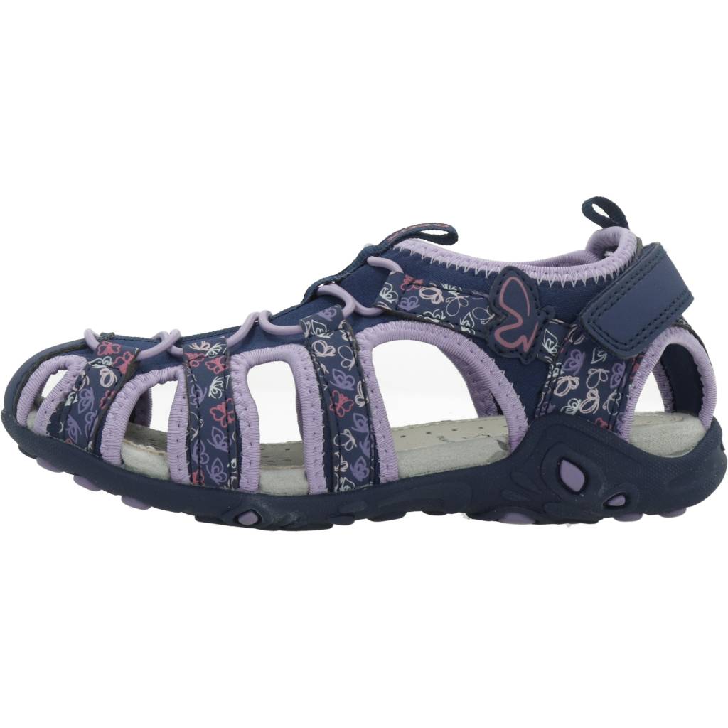 GEOX SANDAL WHINBERRY G en color AZUL  (2)