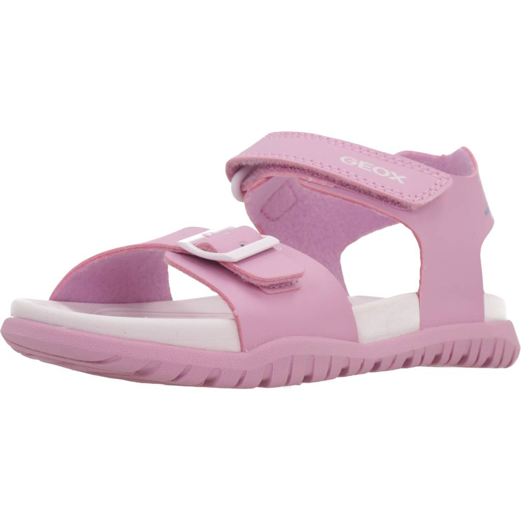 GEOX J SANDAL FUSBETTO GI en color ROSA  (1)