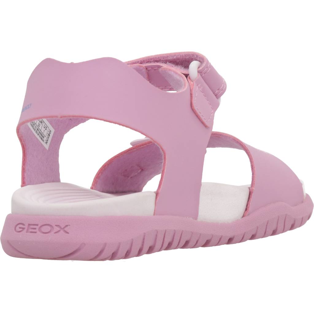 GEOX J SANDAL FUSBETTO GI en color ROSA  (3)