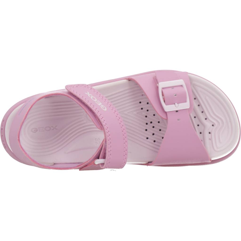 GEOX J SANDAL FUSBETTO GI en color ROSA  (7)