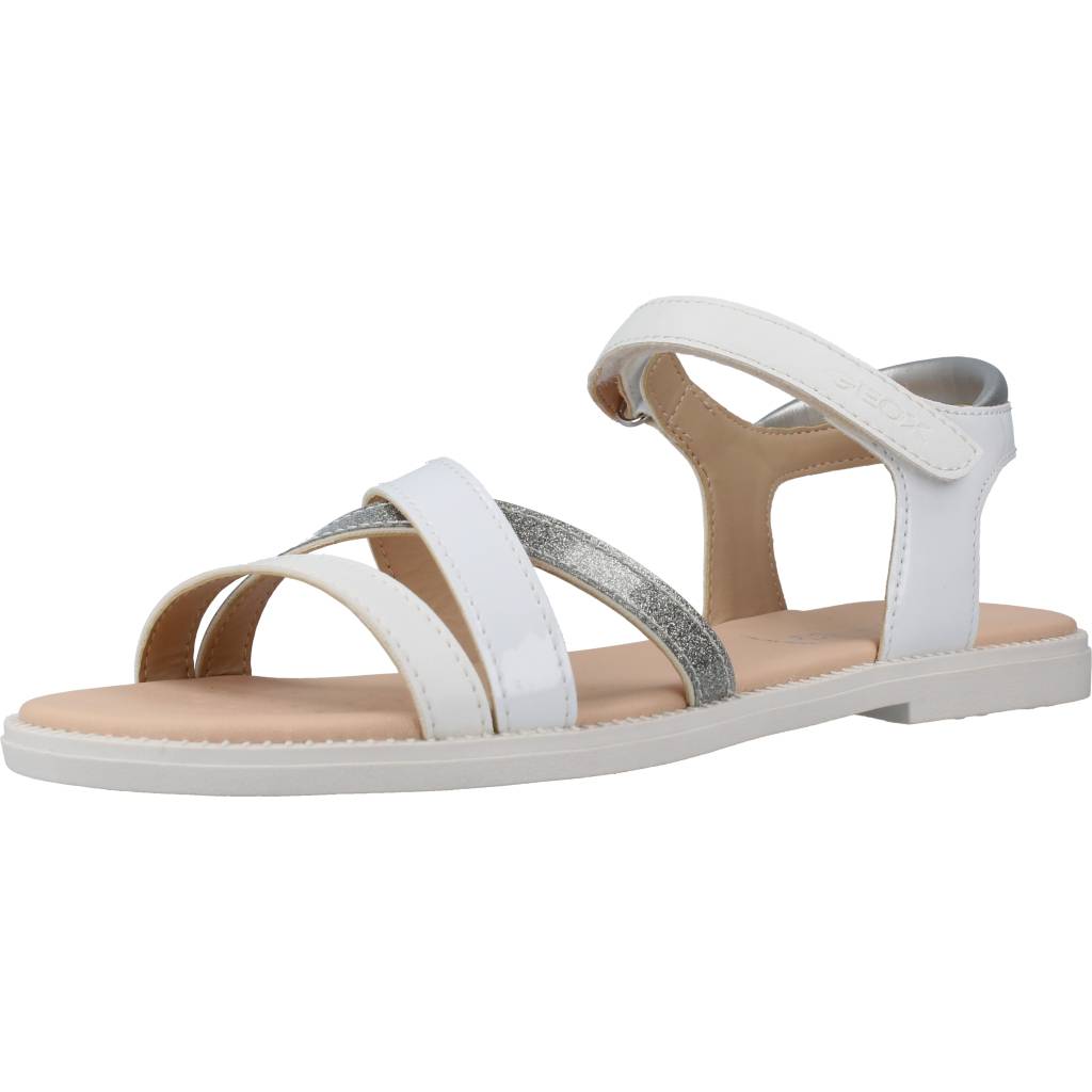 GEOX  J SANDAL KARLY GIRL en color BLANCO  (1)