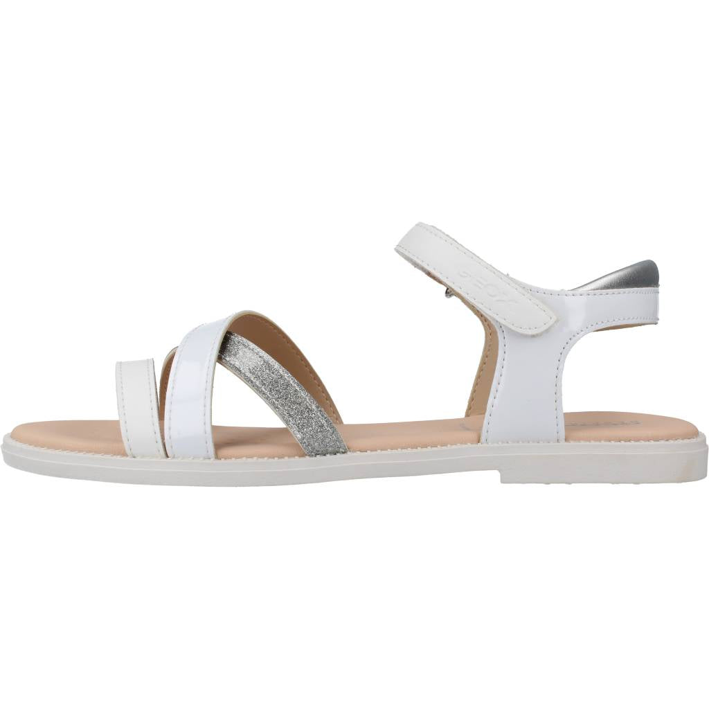 GEOX  J SANDAL KARLY GIRL en color BLANCO  (2)