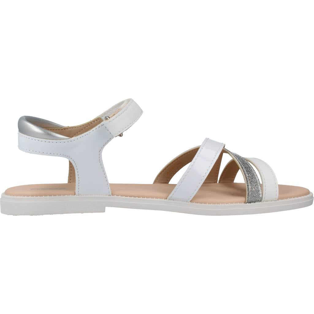 GEOX  J SANDAL KARLY GIRL en color BLANCO  (4)