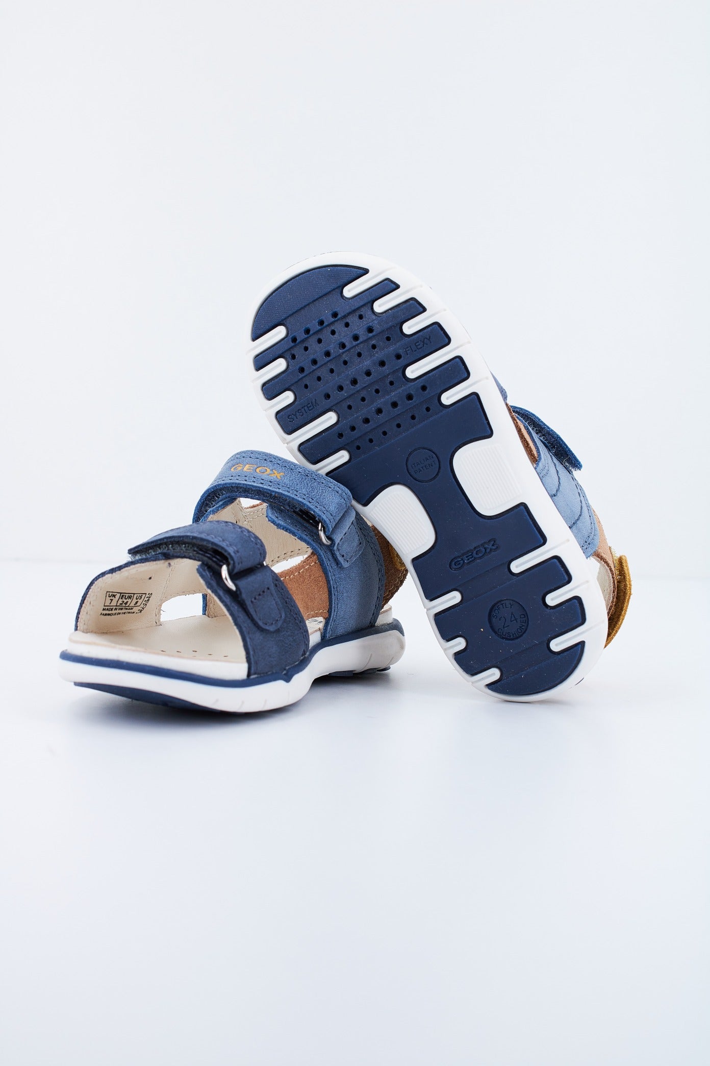 GEOX B SANDAL DELHI BOY en color AZUL  (4)