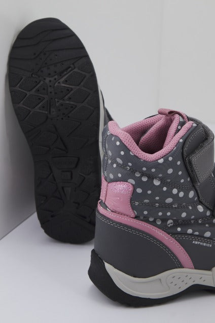 GEOX  J SENTIERO GIRL B AB en color GRIS  (3)