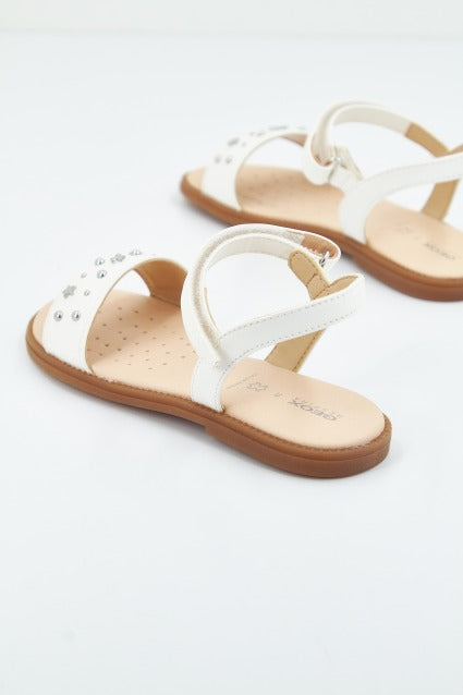 GEOX  J SANDAL KARLY GIRL en color BLANCO  (3)