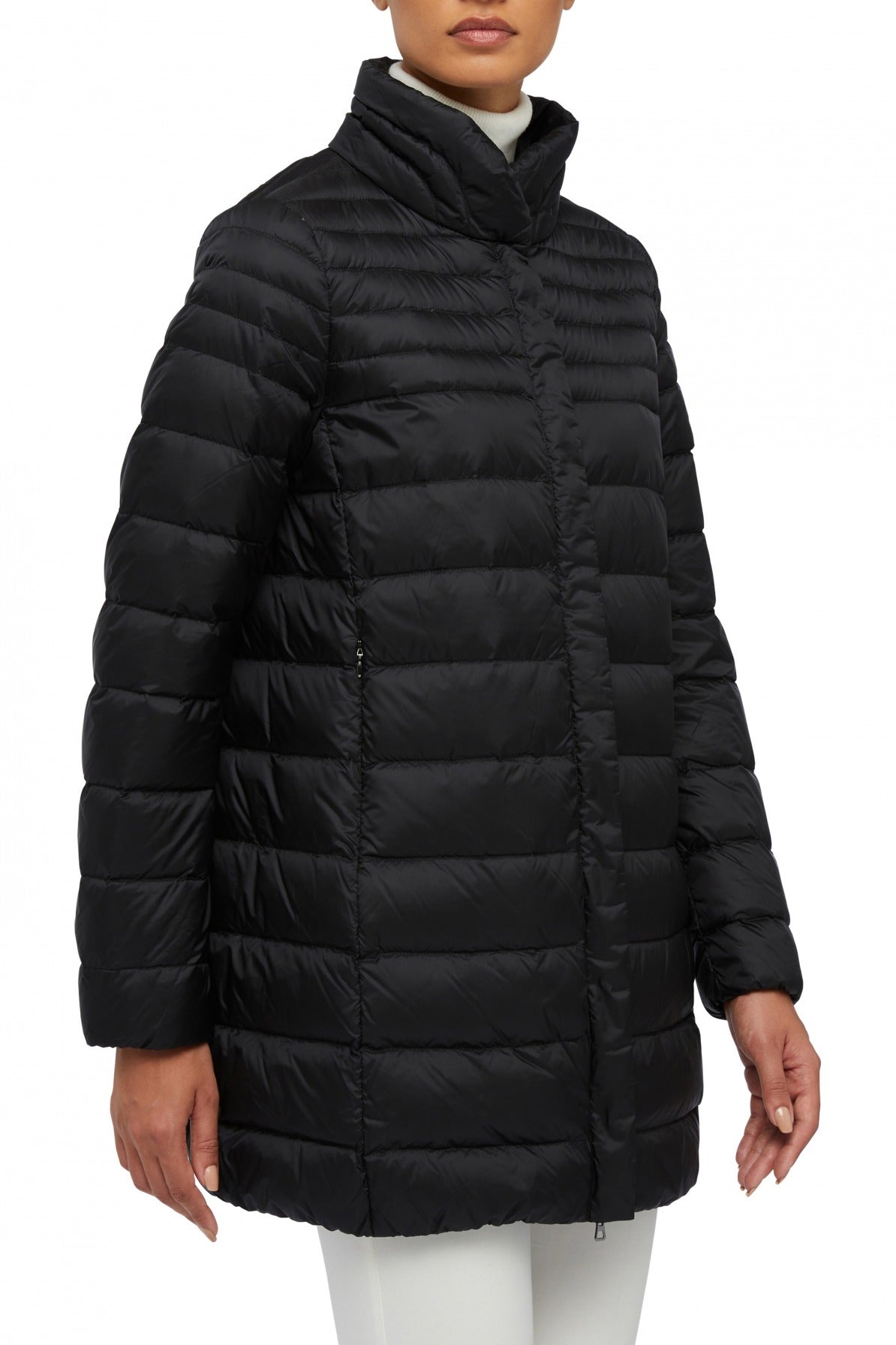 GEOX  W JAYSEN COAT en color NEGRO  (3)