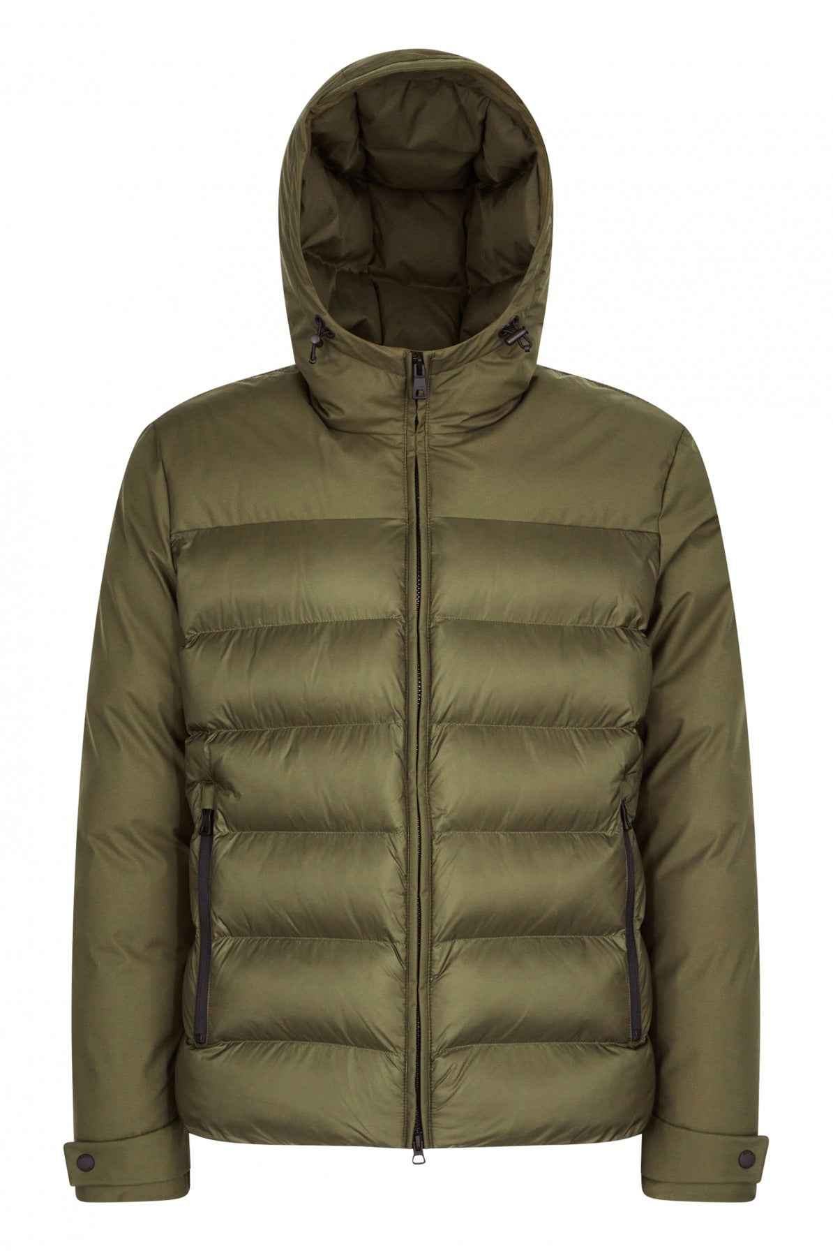 GEOX M SAPIENZA HOOD JKT en color VERDE  (1)