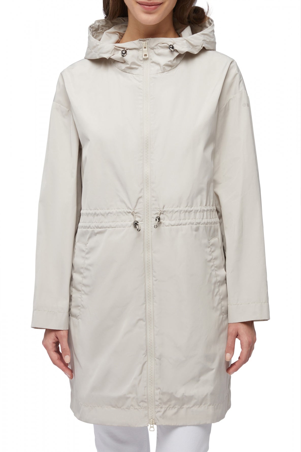 GEOX W BULMYA LONG PARKA en color BLANCO  (2)