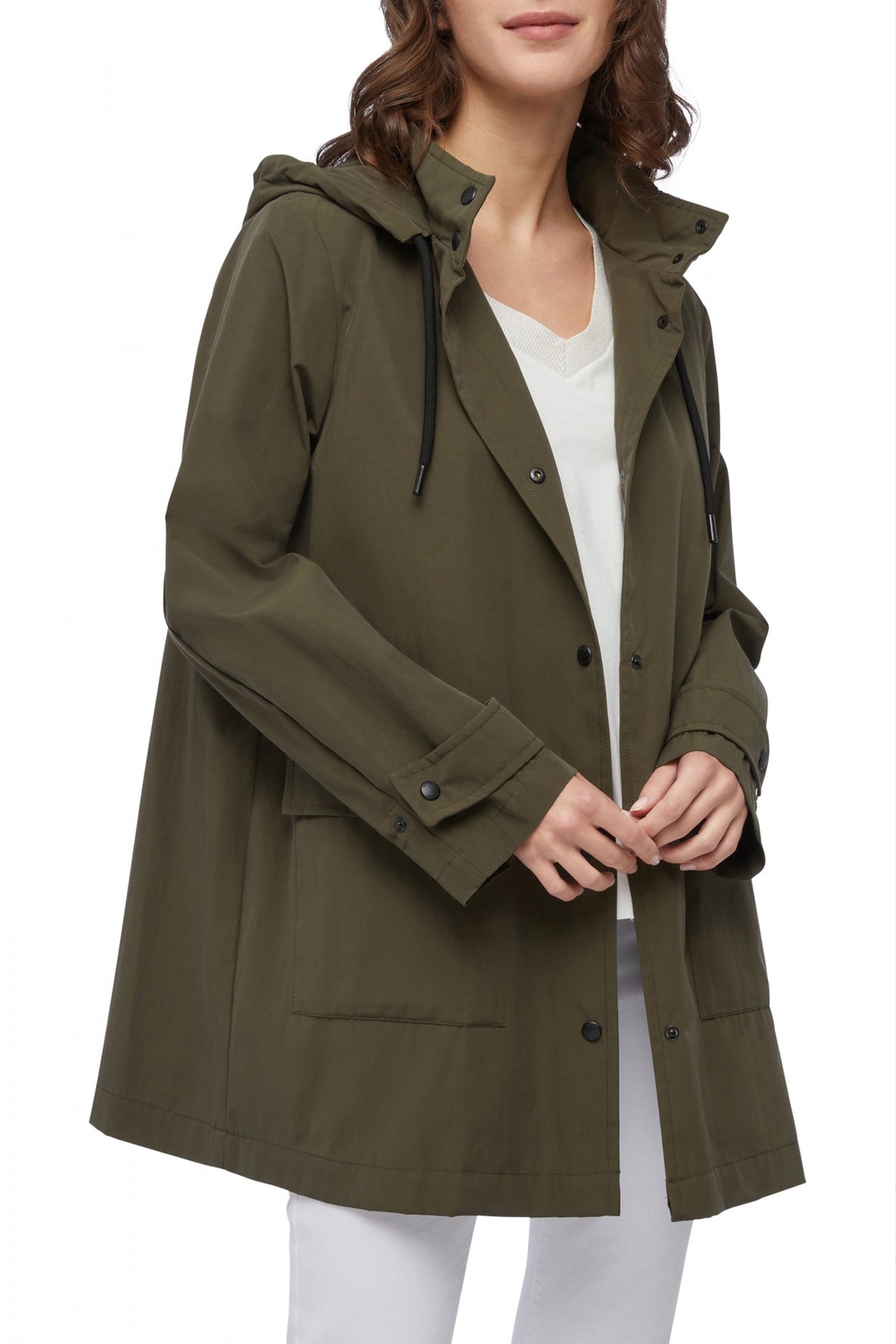 GEOX W ILDE PARKA en color VERDE  (4)