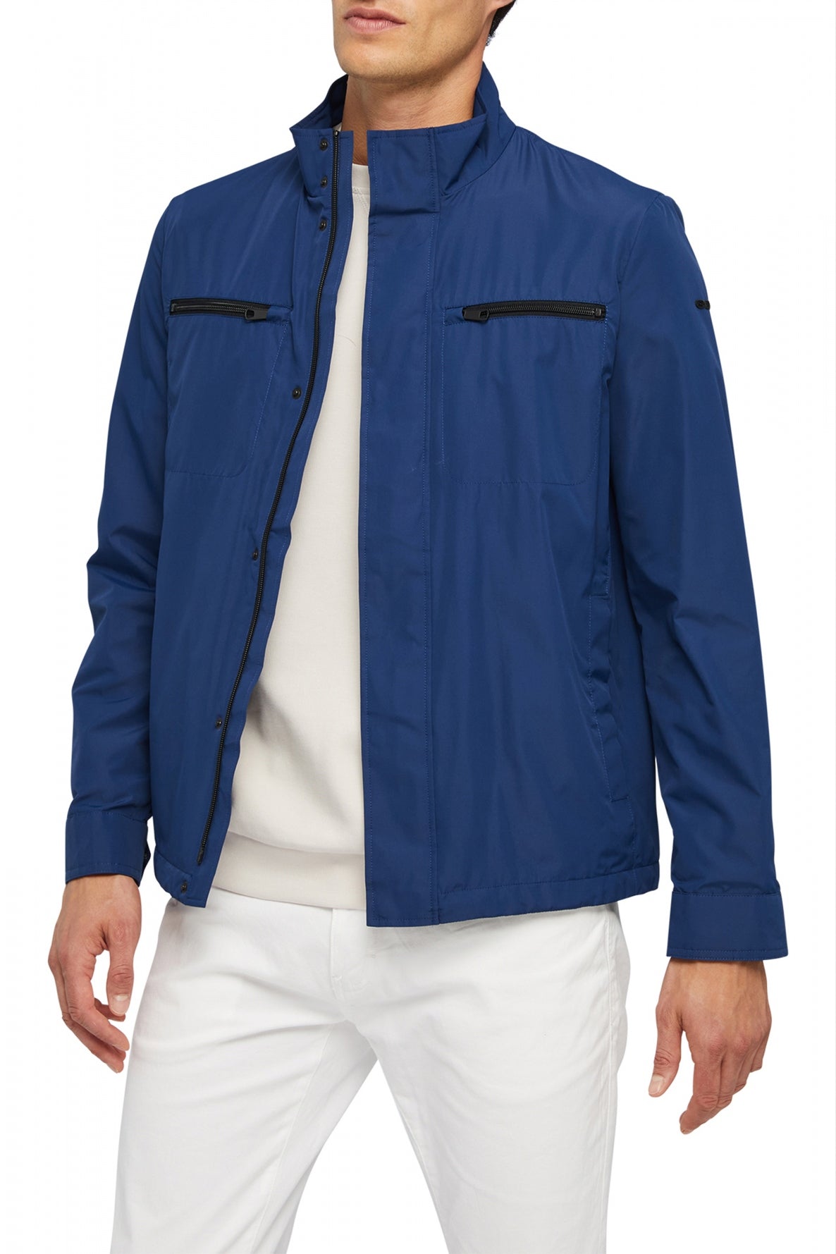 GEOX M JHARROD SHORT JKT en color AZUL  (4)