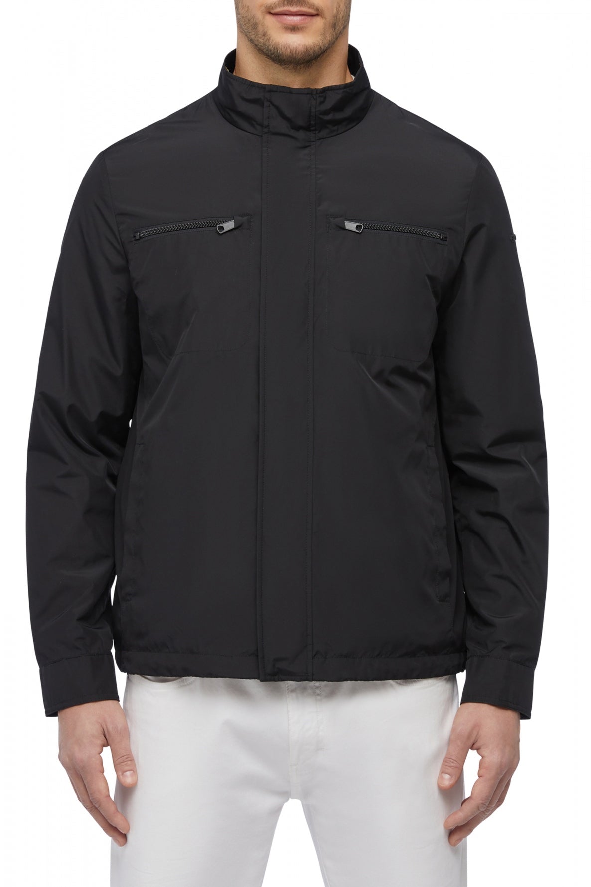 GEOX M JHARROD SHORT JKT en color NEGRO  (2)