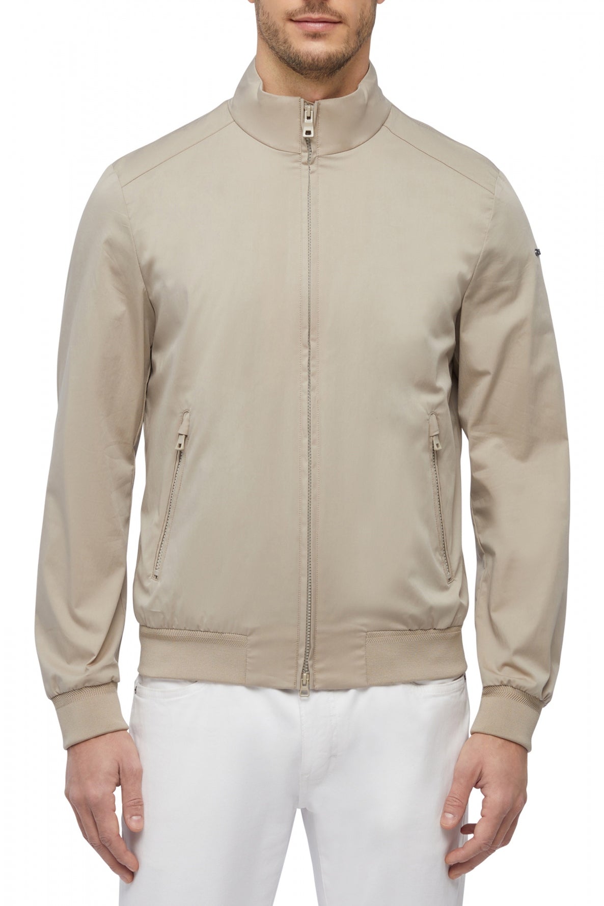 GEOX M EOLO BOMBER en color BLANCO  (2)