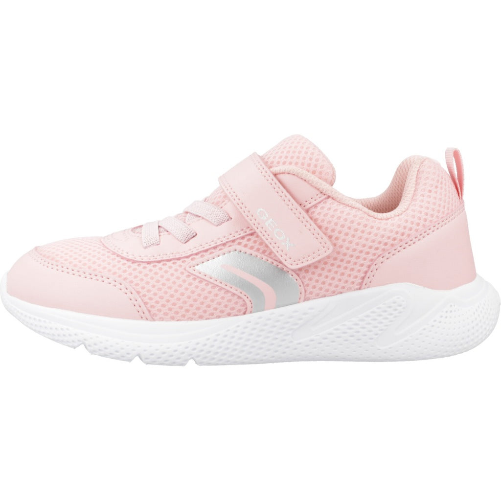 GEOX  J SPRINTYE GIRL en color ROSA  (2)