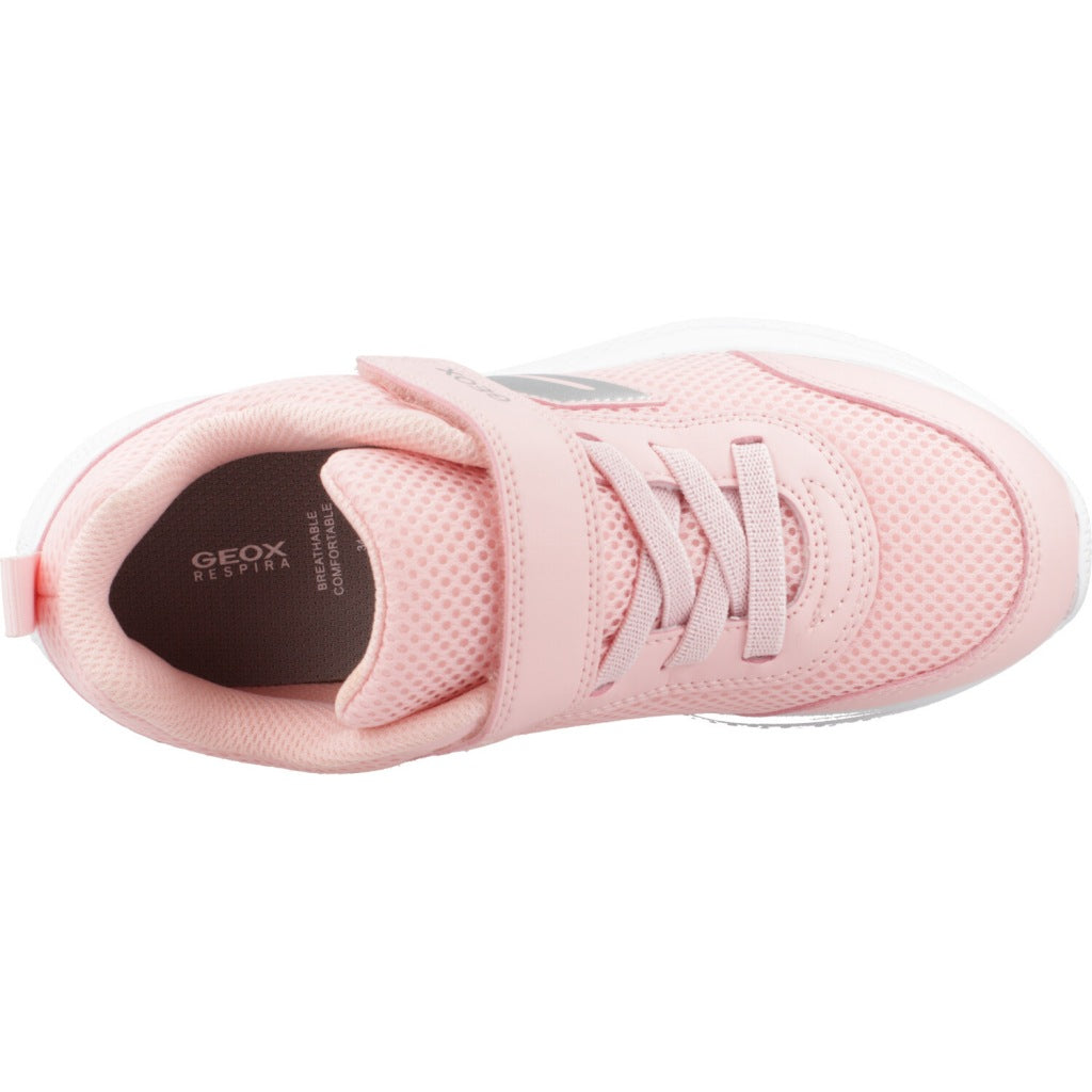 GEOX  J SPRINTYE GIRL en color ROSA  (7)