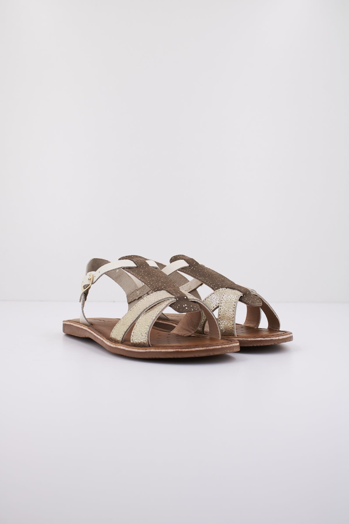 GEOX  J SANDAL EOLIE G.E en color BEIS  (2)