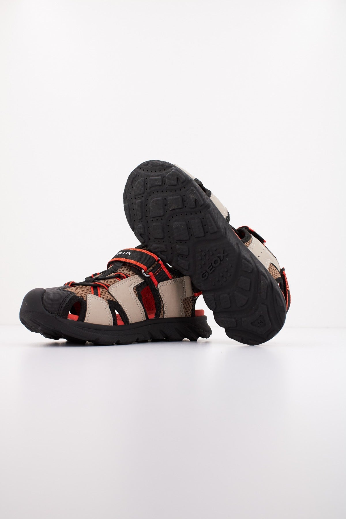 GEOX SANDAL AIRADYUM F en color BEIS  (4)