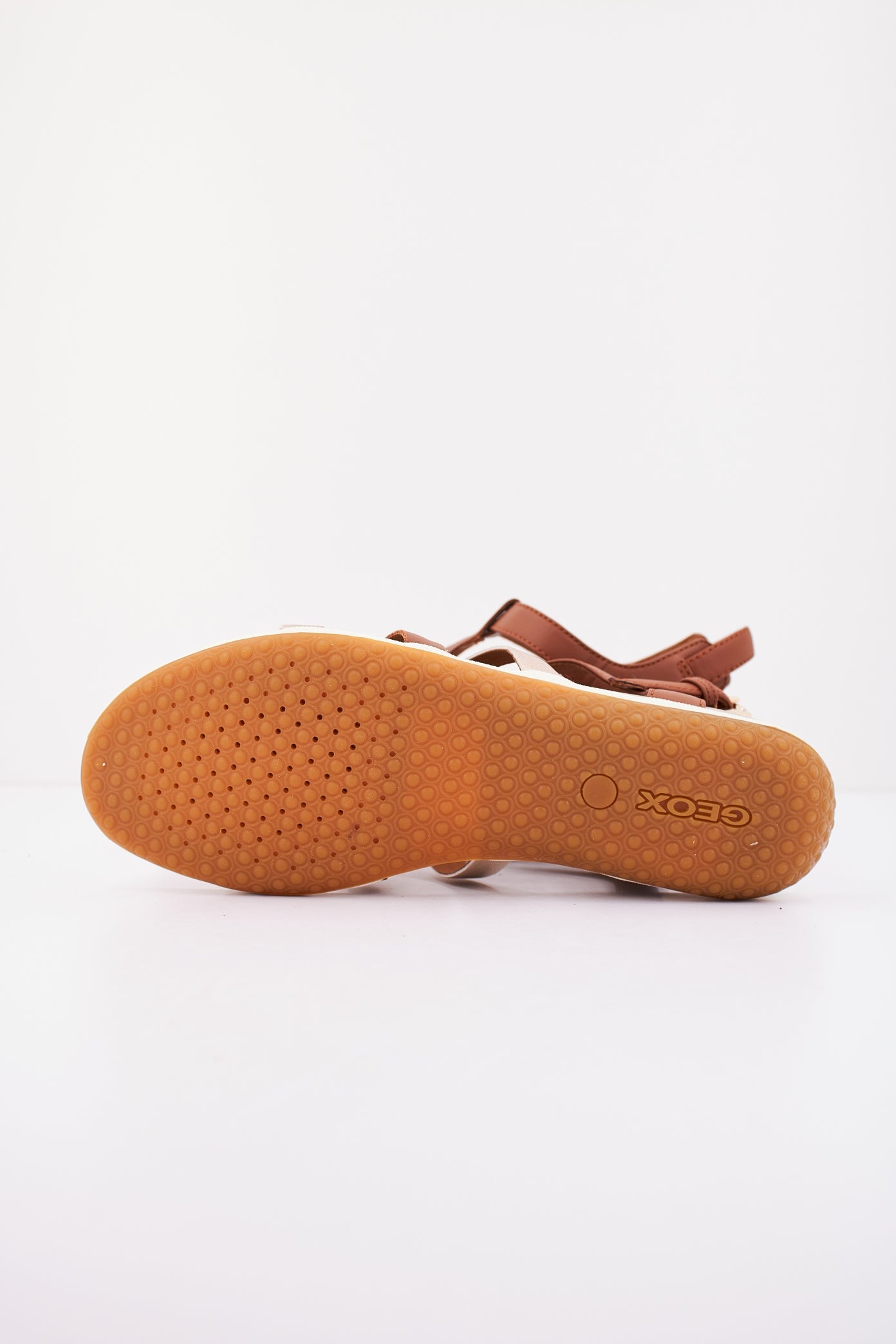 GEOX D SANDAL VEGA en color MARRON  (4)