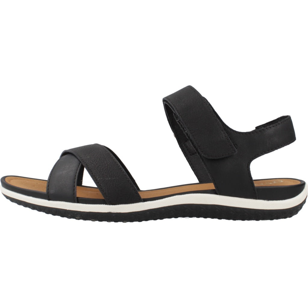 GEOX D SANDAL VEGA en color NEGRO  (2)