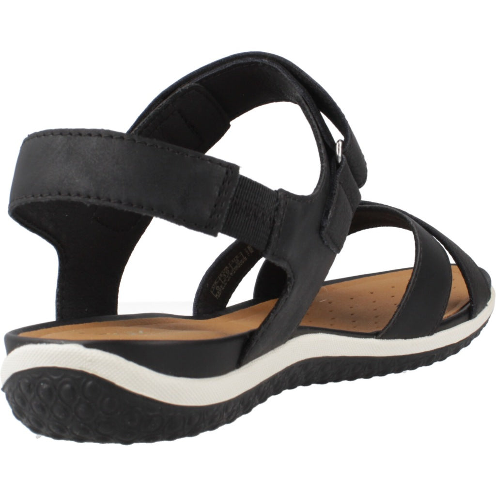 GEOX D SANDAL VEGA en color NEGRO  (3)