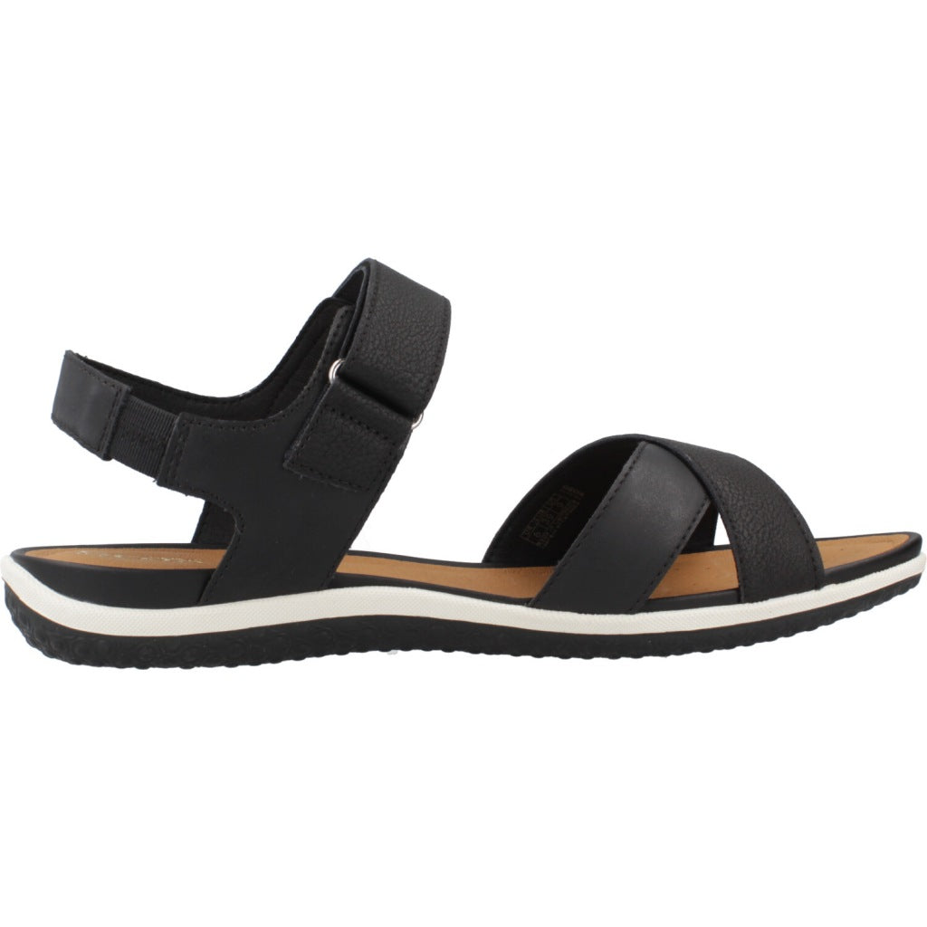 GEOX D SANDAL VEGA en color NEGRO  (4)