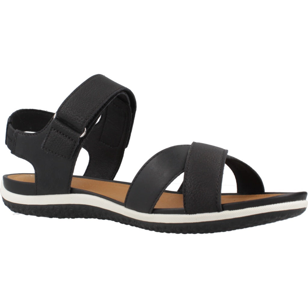 GEOX D SANDAL VEGA en color NEGRO  (5)