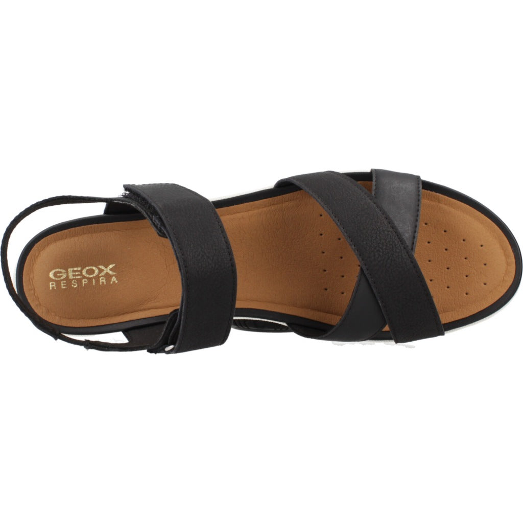 GEOX D SANDAL VEGA en color NEGRO  (7)