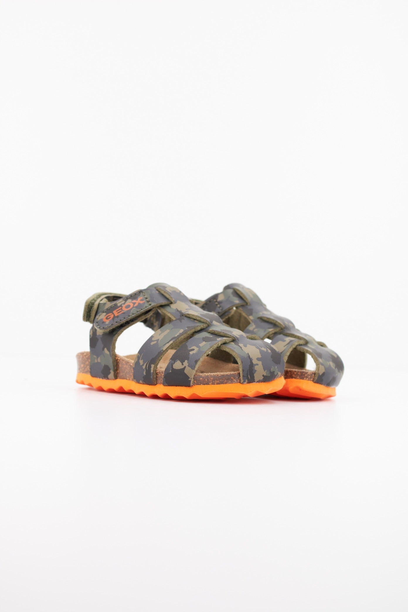 GEOX B SANDAL CHALKI BOY en color VERDE  (2)