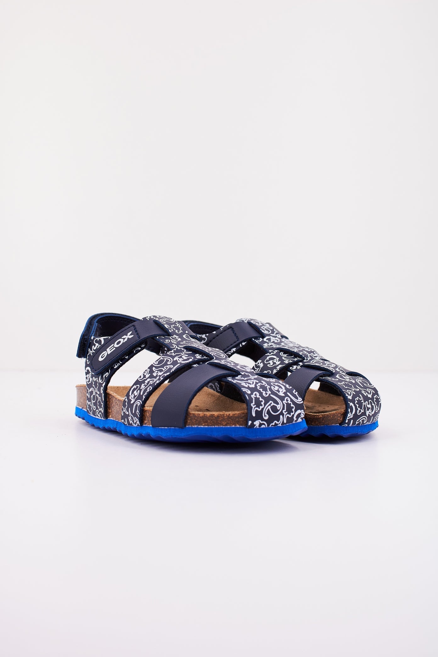 GEOX B SANDAL CHALKI BOY en color AZUL  (2)